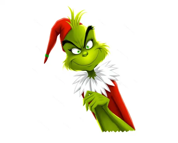 Descarga la imagen PNG del Grinch