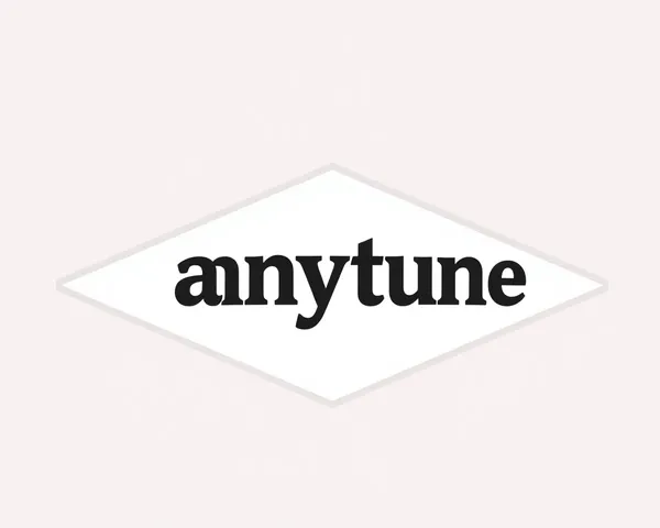 Descarga la imagen de logo de Anytune en formato PNG