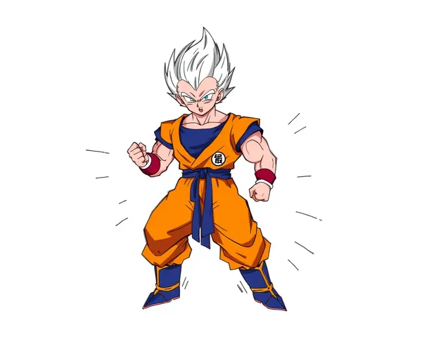 Descargar fácilmente imagen PNG de Vegeta