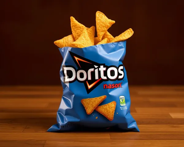 Descomprimir y disfrutar de la bolsa de Doritos PNG