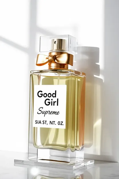 Descripción de perfume Supreme Good Girl