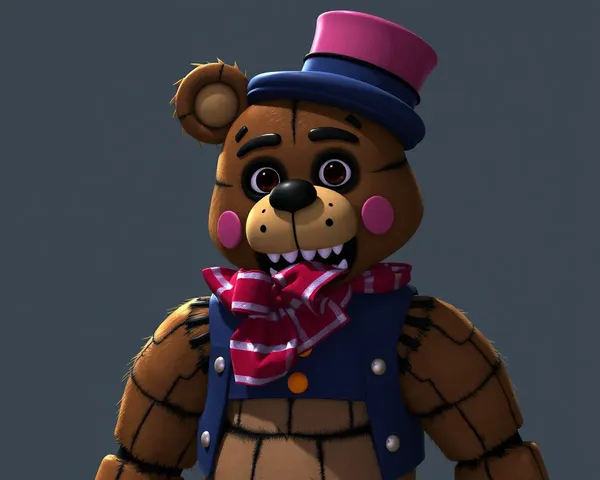 Descripción del archivo PNG de Freddy Fazbear