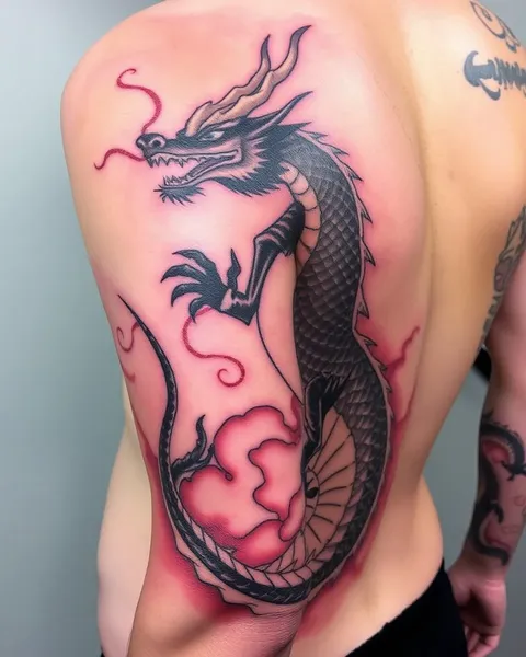 Descubre el simbolismo de tatuajes japoneses de dragón