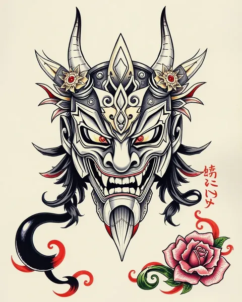 Descubriendo el Significado Oculto detrás del Tatuaje de la Máscara de Hannya