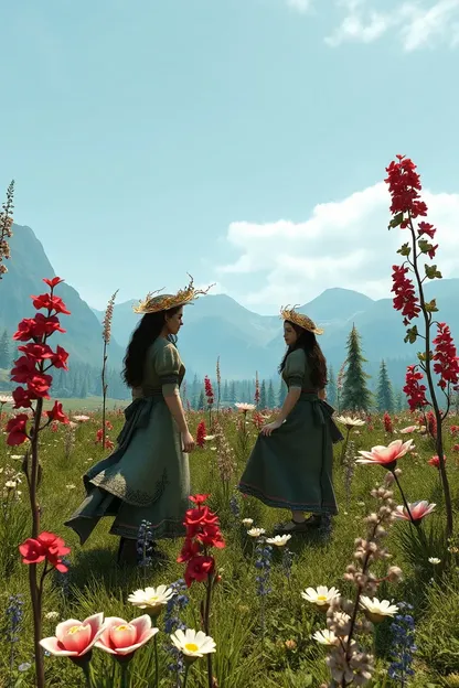 Descubrimiento de las niñas flores de Skyrim