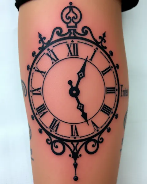 Desentrañando el misterio del simbolismo del tatuaje de reloj