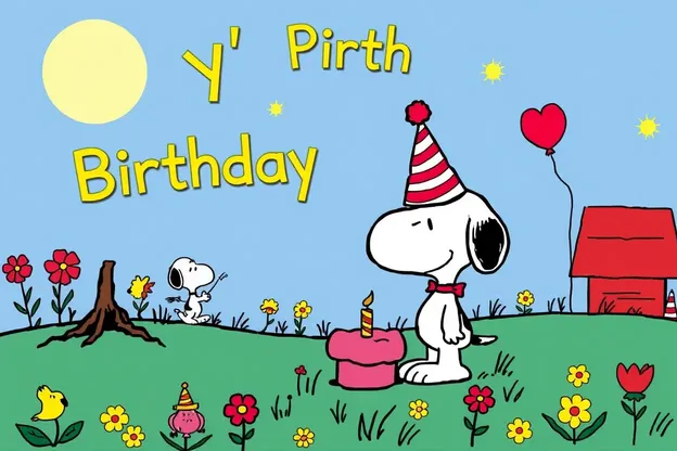 Deseos de cumpleaños divertidos de Snoopy con imágenes alegres y entretenidas