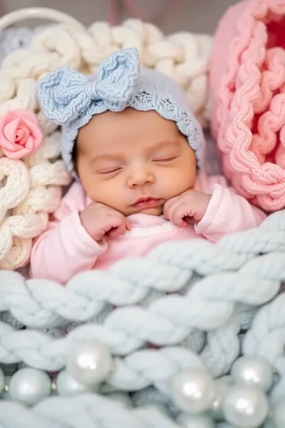 Deseos para la felicidad de la niña recién nacida