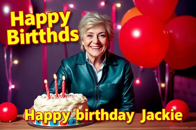 Deseos y imágenes para el cumpleaños de Jackie