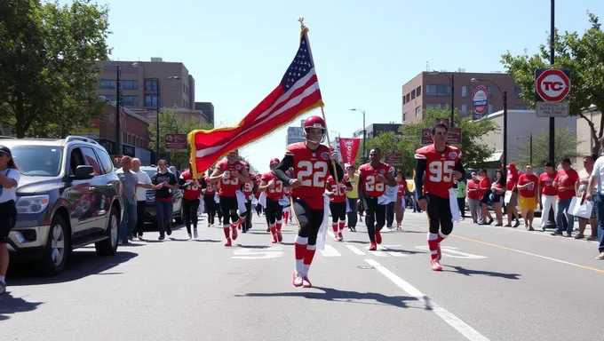 Desfile de Kansas City Chiefs 2025 celebra victoria en el Super Bowl