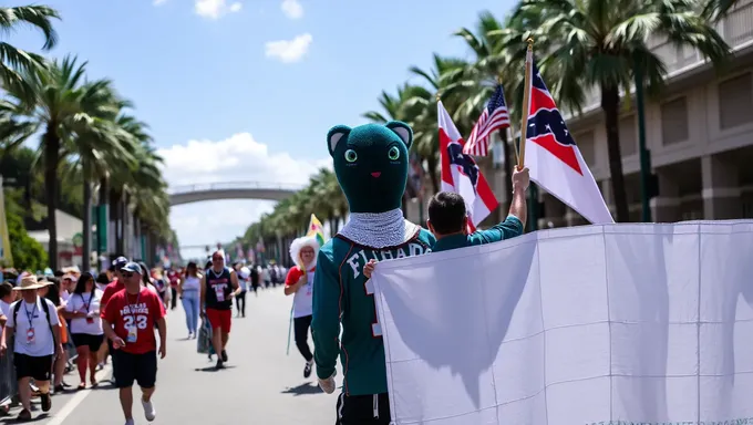 Desfile de los Panthers de Florida 2025 para honrar el servicio comunitario del equipo