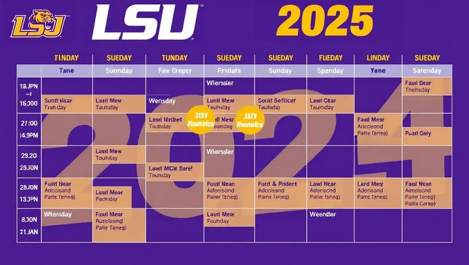 Destacados de la programación de LSU 2025: Partidos clave en la conferencia