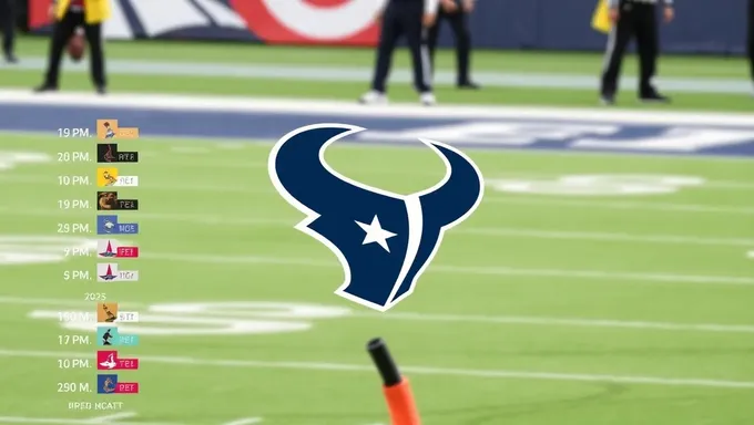 Destacados y Análisis del Horario de los Texans de Houston 2025