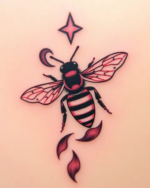 Desvelando el significado escondido detrás de los tatuajes de abeja