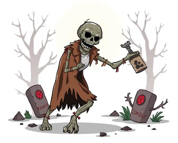 Detalles de archivo de imagen de zombie PNG recuperados