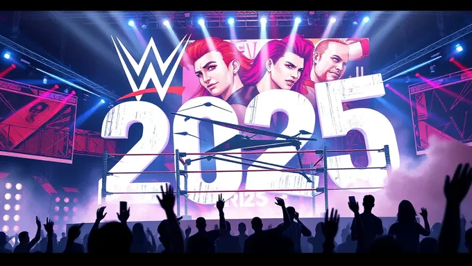 Detalles de la red y streaming de WWE 2025 en inglés