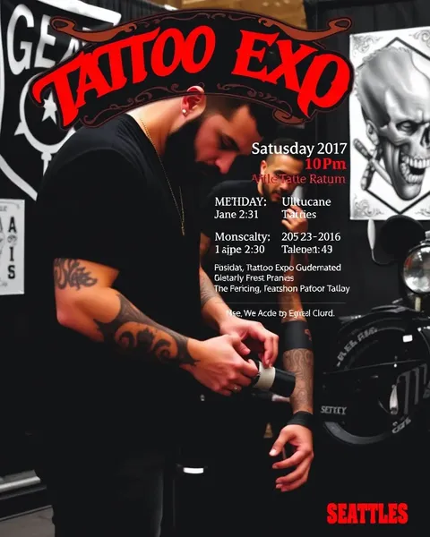 Detalles de ubicación del expo de tatuaje de Seattle