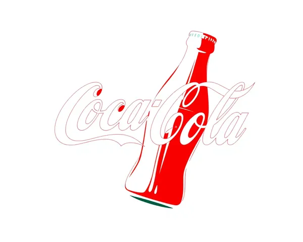 Detalles del formato de archivo PNG del logo blanco de Coca Cola