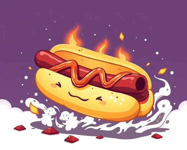 Detalles del formato de archivo de imagen de hot dog PNG