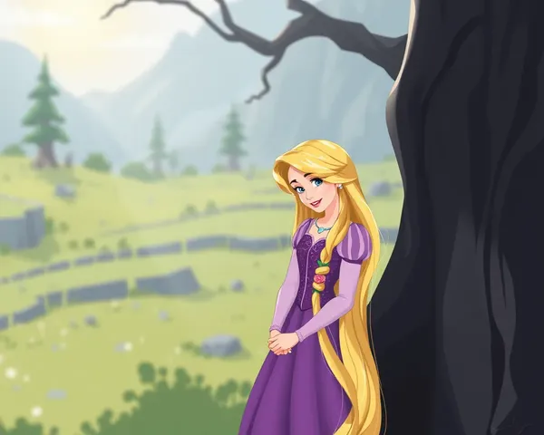 Detalles del formato de archivo gráfico PNG de Rapunzel