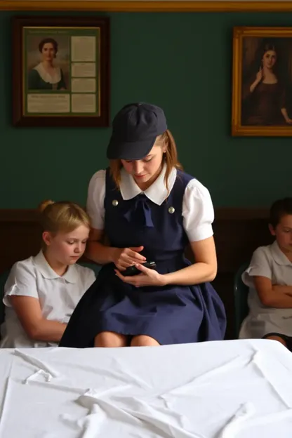 Disciplina con azotes en el internado de chicas para Jane