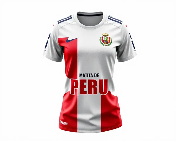 Diseño de Camiseta de Mujer de Perú en formato PNG