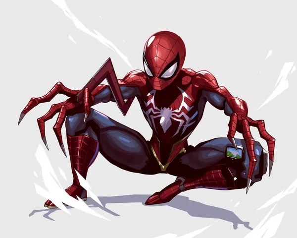 Diseño de Carácter PNG de Spidey