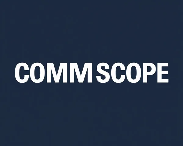 Diseño de icono blanco de Commscope Logo Png