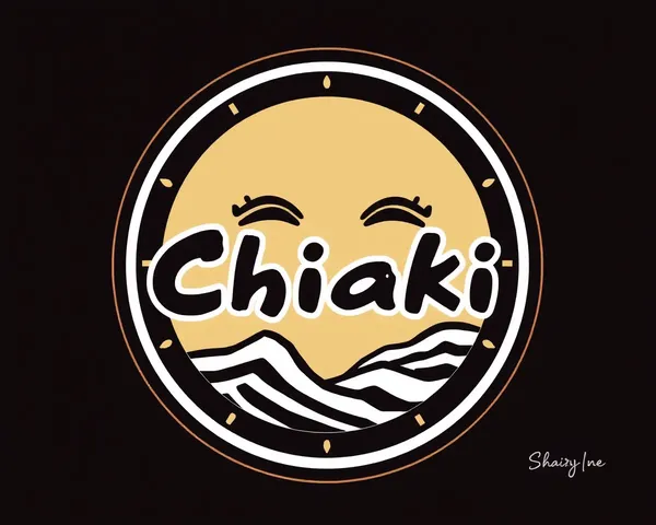 Diseño de icono de logo Chiaki PNG