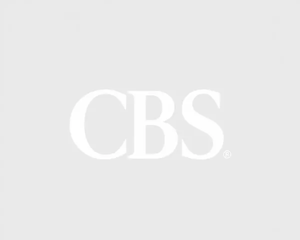 Diseño de icono de logo PNG de CBS Gray