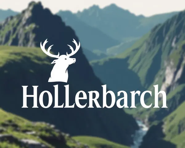 Diseño de icono de logo de Holerbach en formato PNG vector