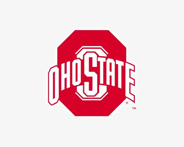 Diseño de icono de logo de Ohio State en formato PNG