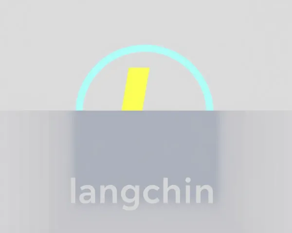 Diseño de icono transparente de logo de Langchain en formato PNG