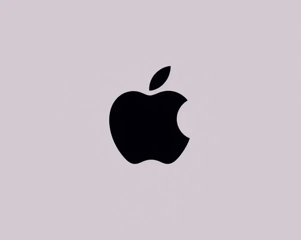 Diseño de logo 2024 de Apple en formato PNG lanzado