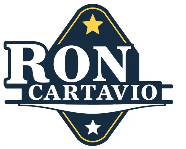 Diseño de logo PNG de Ron Cartavio, ejemplo