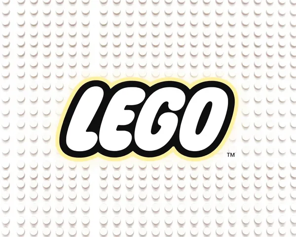 Diseño de logo de Lego en formato PNG gráfico