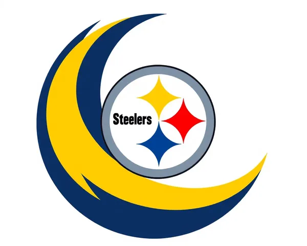 Diseño de logo de Steelers en formato PNG