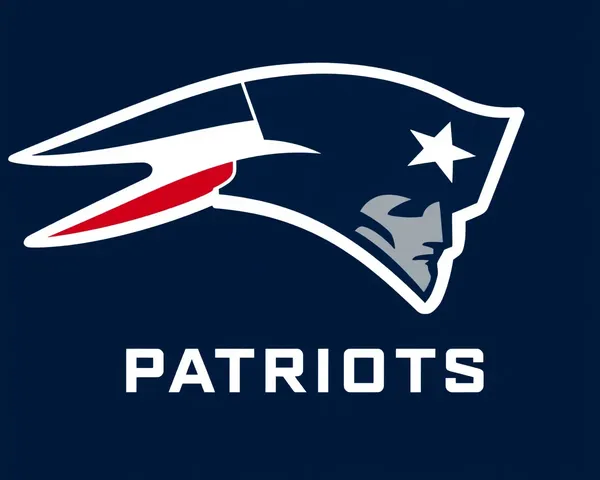 Diseño de logo del New England Patriots en formato PNG vector