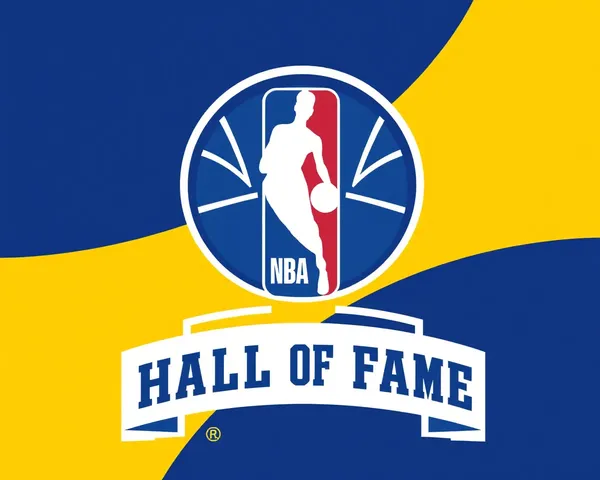 Diseño de logotipo de NBA Hall of Fame en PNG