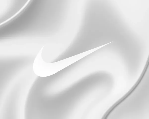 Diseño de logotipo de Nike blanco PNG necesario