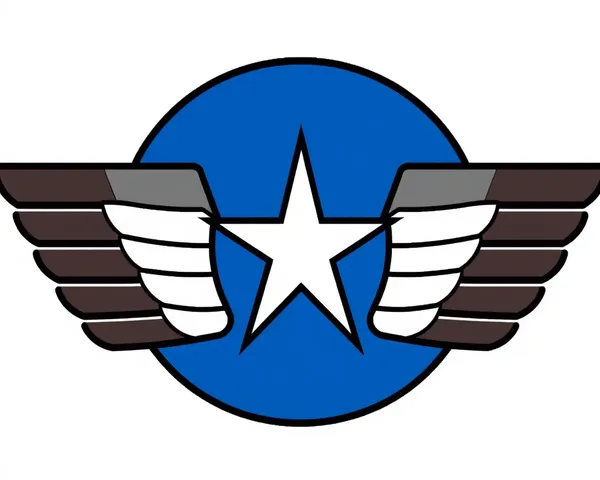 Diseño de roundel PNG de la Fuerza Aérea de EE