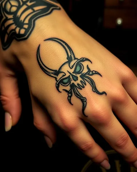 Diseño de tatuaje Eldritch Claw: diseño de arte corporal único