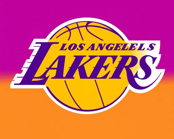 Diseño de vector de logotipo de Lakers de Los Ángeles PNG