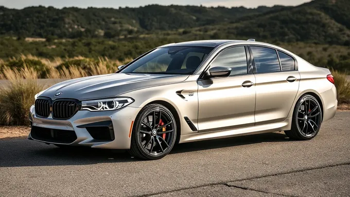 Diseño exterior del BMW M5 CS 2025