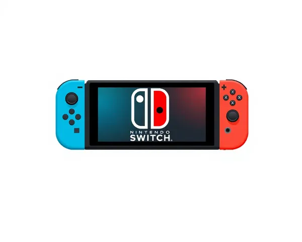 Diseño gráfico de logo de Nintendo Switch en formato PNG