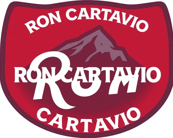 Diseño gráfico de logo de Ron Cartavio en formato PNG