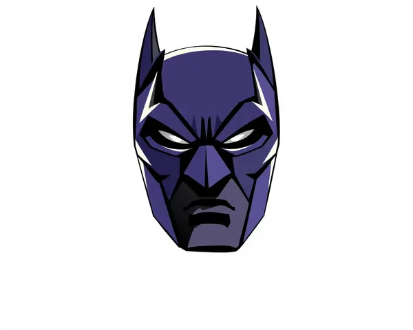 Diseño gráfico de máscara de Batman PNG necesario