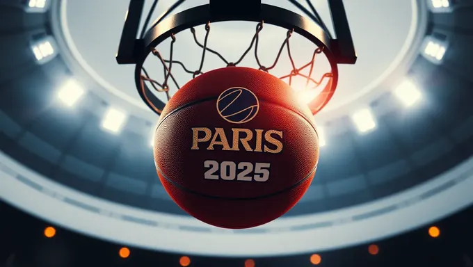 Diseño oficial de la pelota de baloncesto Molten Paris 2025