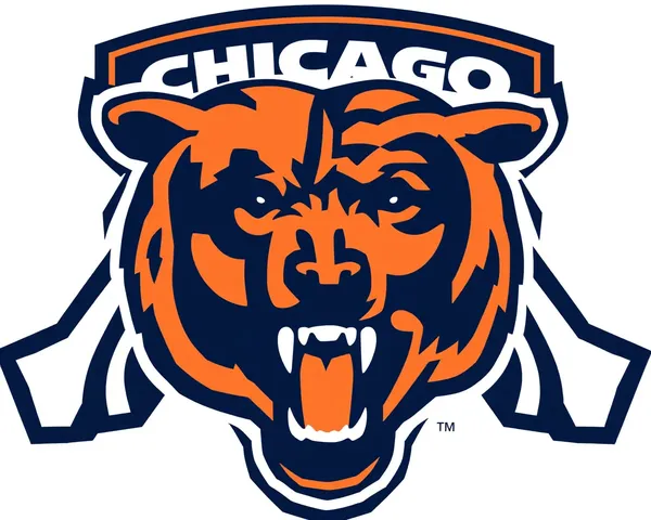 Diseño original de logo de los osos de Chicago PNG