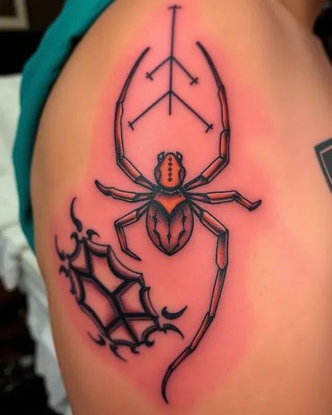 Diseños de Tatuaje de Araña Delicados para Amantes del Minimalismo